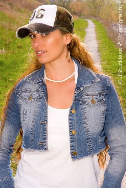 All-Canadian Girl - Kimberly Edwards - photo by Jay Stuckless, Make-Up & Hair by Kimberly Edwards