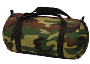 Camouflage Duffle Bag from Posy Lane