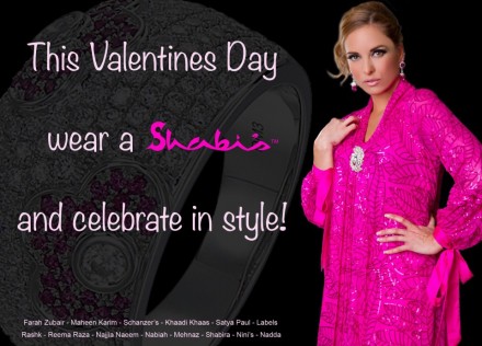 Valentine's Day Shabi's - Canadian Model, Kimberly Edwards