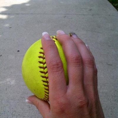 Fastball Grip for a Softball - Kimberly-Edwards.com 