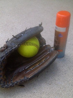 Softball/Baseball Glove Maintenance - http://Kimberly-Edwards.com