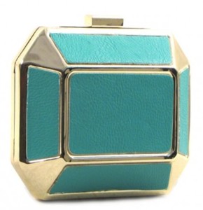 Golden Trendy Small Clutch - wholesalehandbags1.com